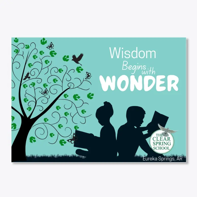 Wisdom Begins sticker