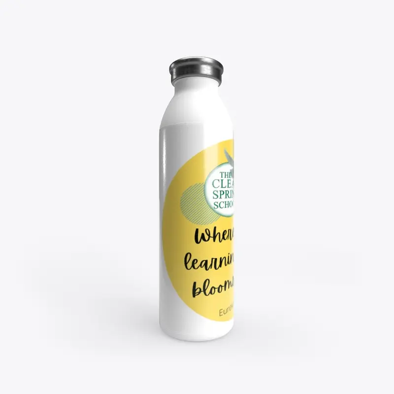 Learning Blooms Water Bottle