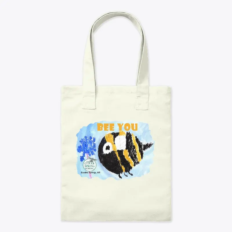 Clear Spring Bee tote